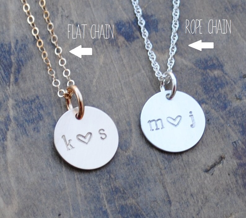 Soulmate initial necklace . Couples Initial Necklace for Etsy