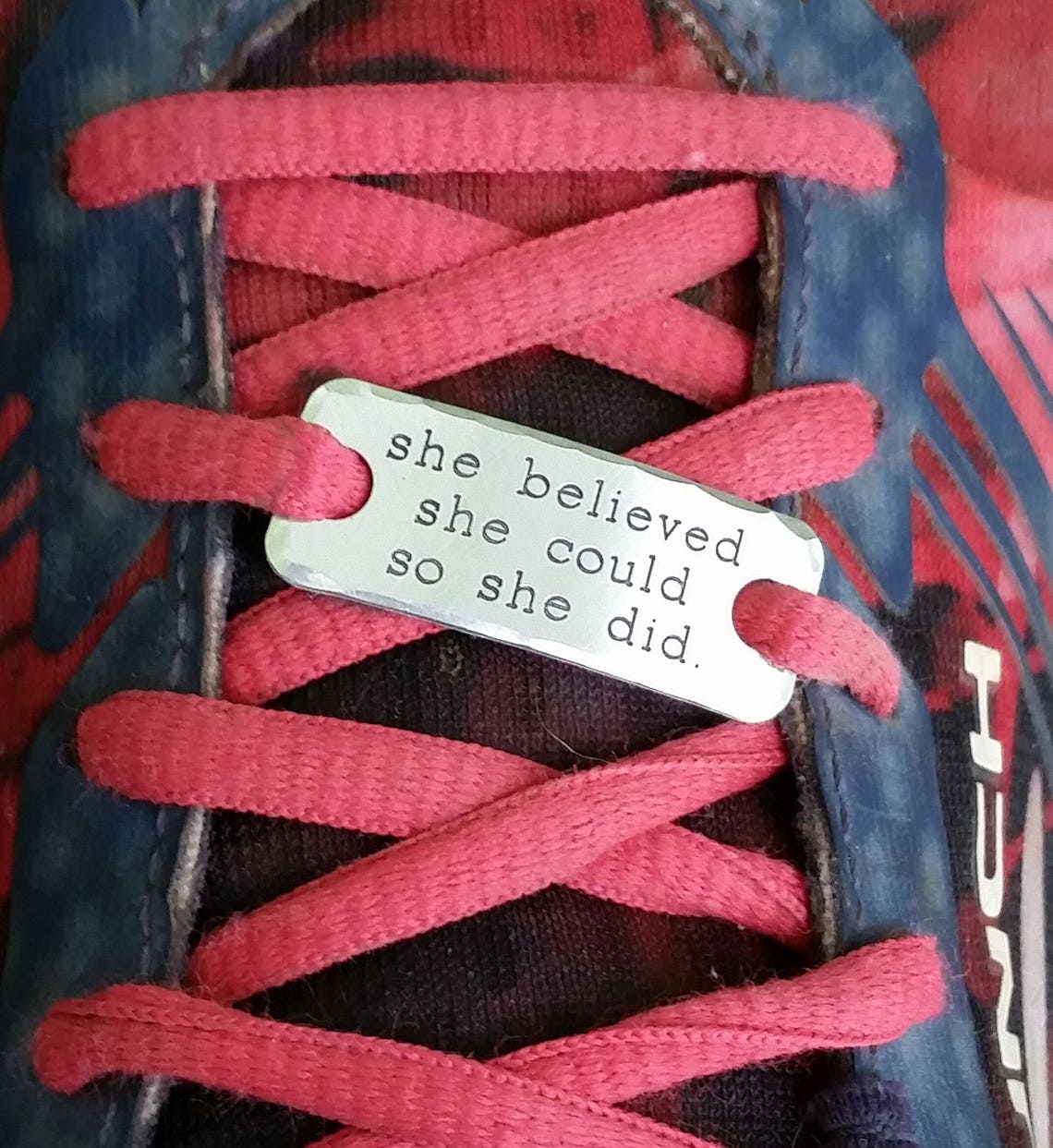 Shoelace tag SINGLE . Running tags . When Your Legs Etsy