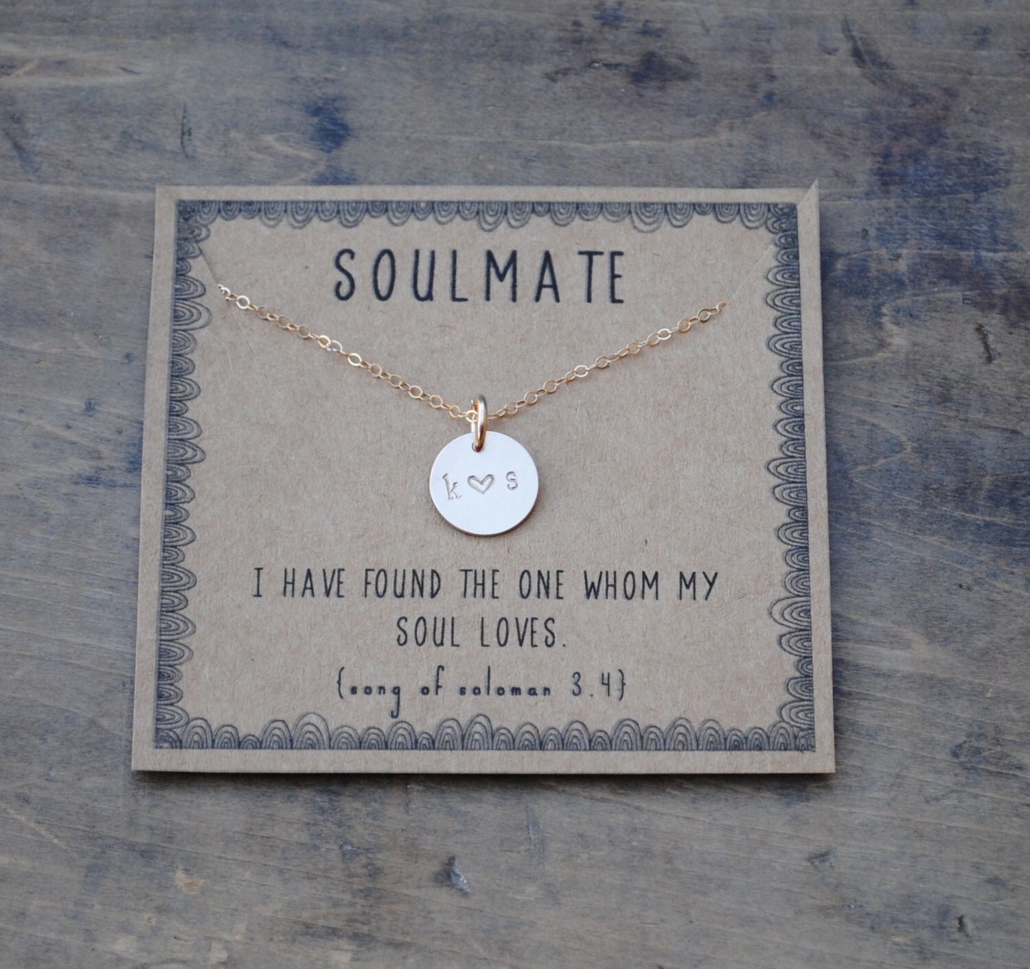 initial necklace for girlfriend