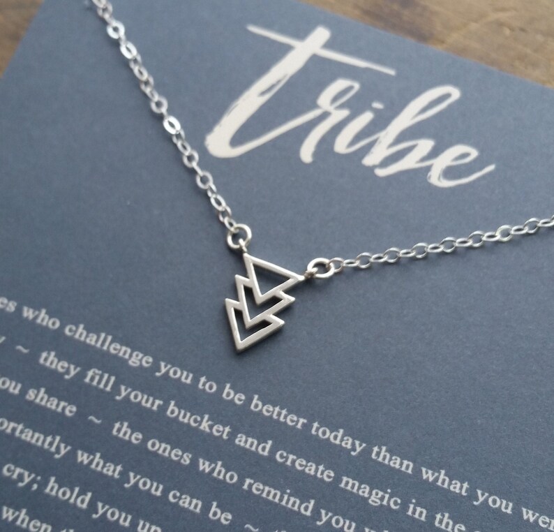 Sister Necklace Bridesmaids Jewelry Tribe Friendship Necklace Birthday for Your Besties Gift For Her