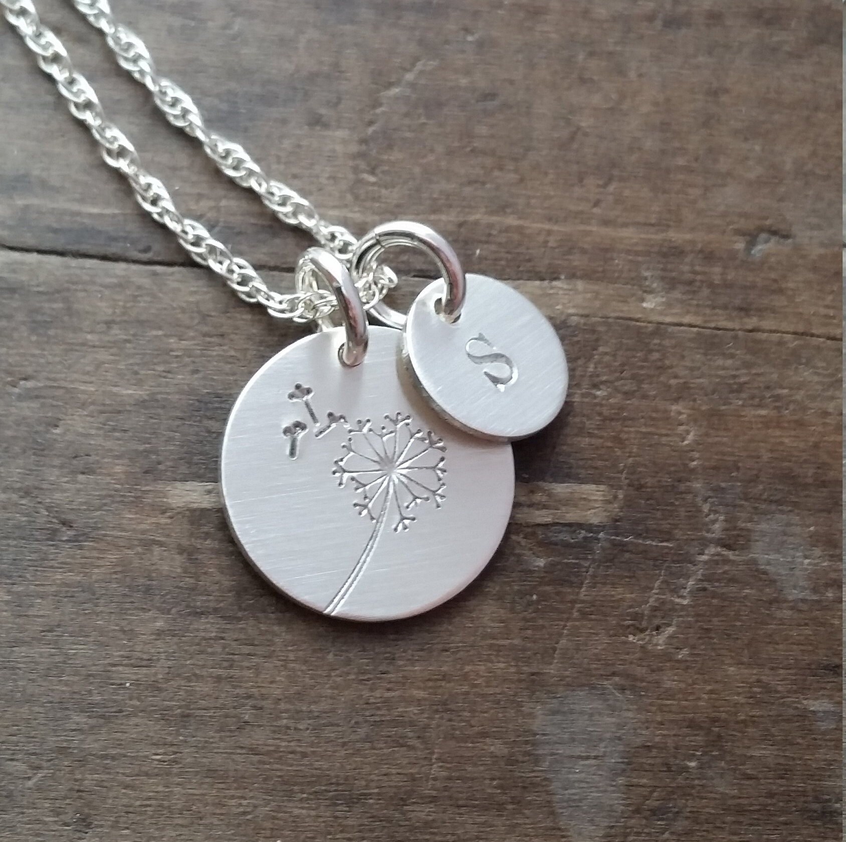 mothers day initial necklace