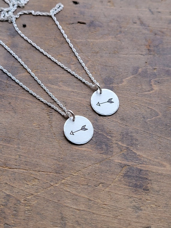 Personalized shop arrow necklace