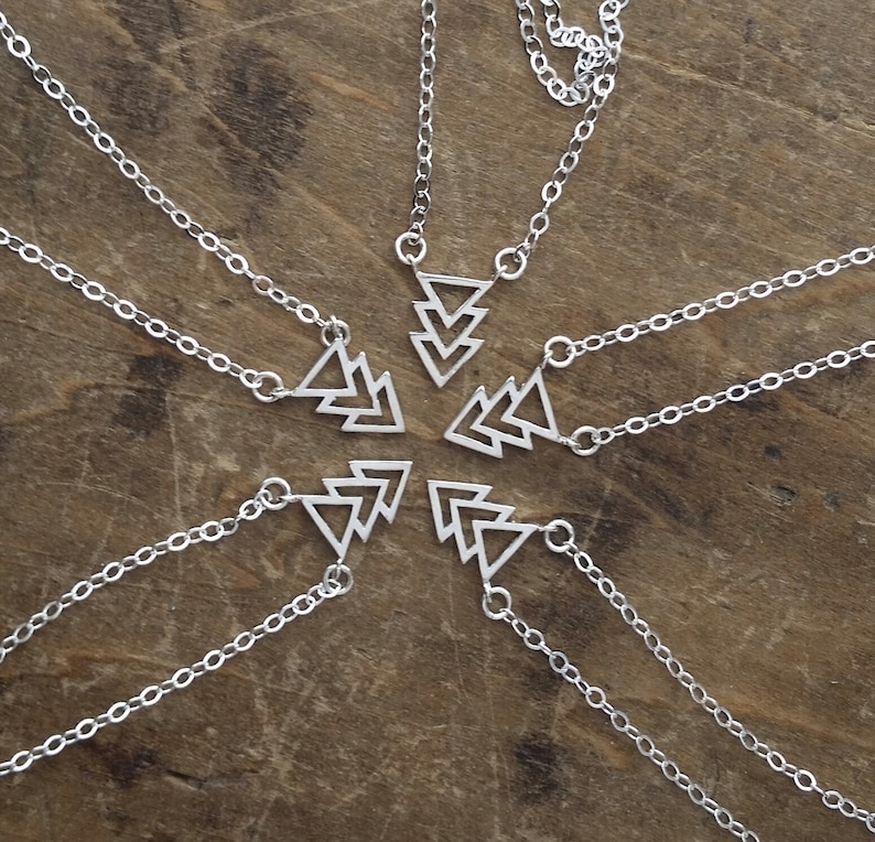 Sister Necklace Bridesmaids Jewelry Tribe Friendship Necklace Birthday for Your Besties Gift For Her
