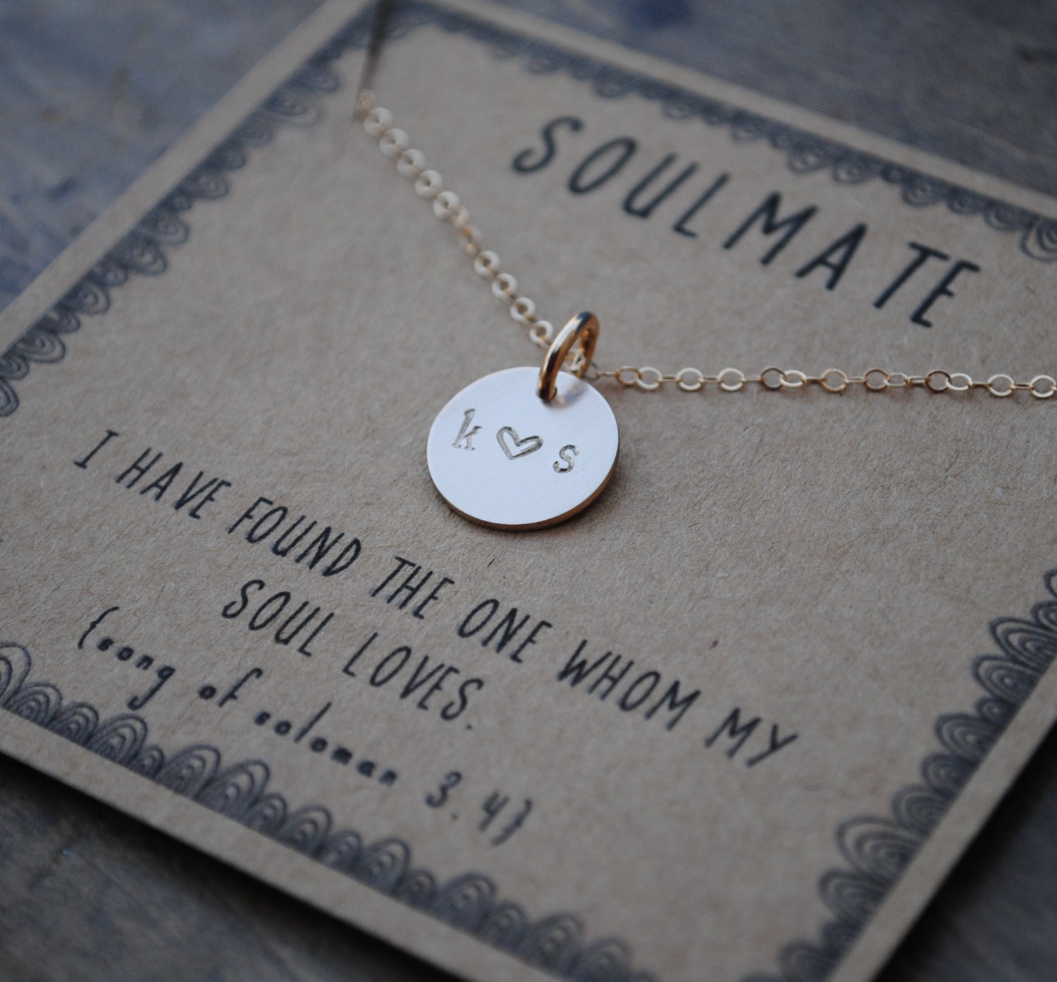 initial necklace for girlfriend