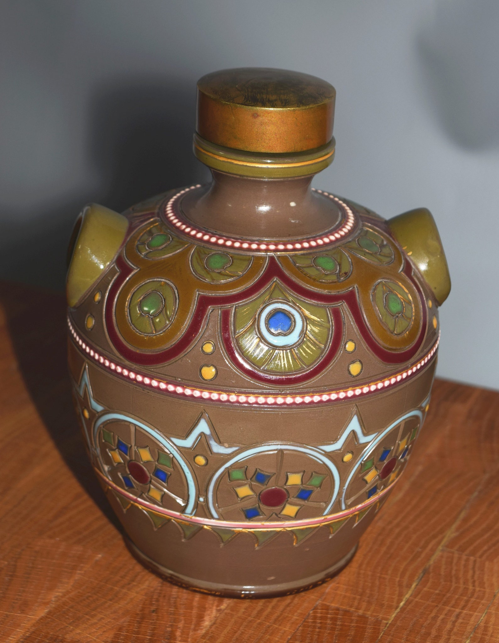 Sarreguemines Pottery 1880's Edwardian Jugenstil Style Etsy