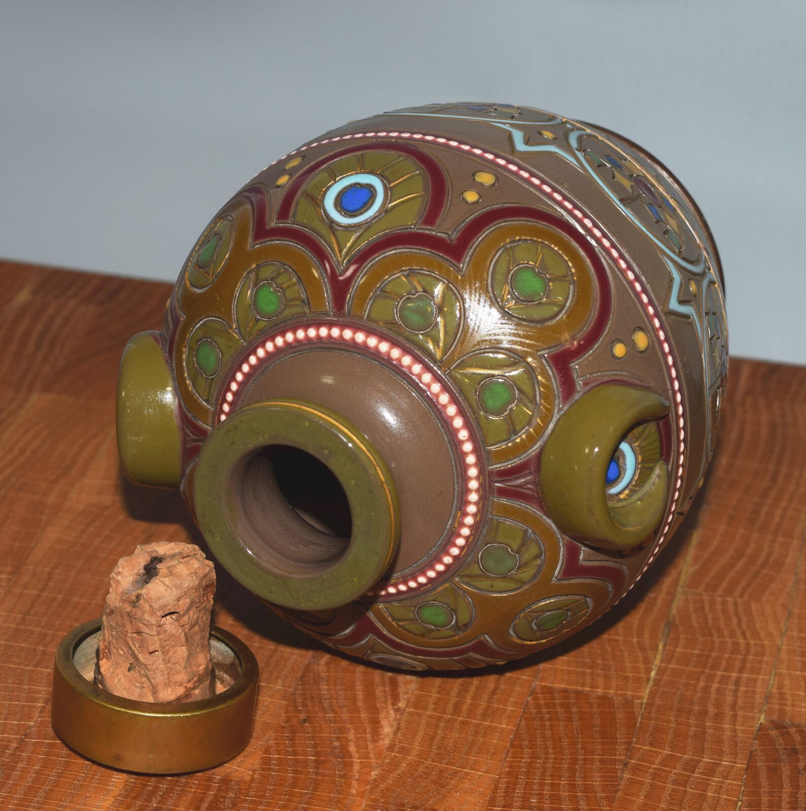 Sarreguemines Pottery 1880's Edwardian Jugenstil Style Etsy