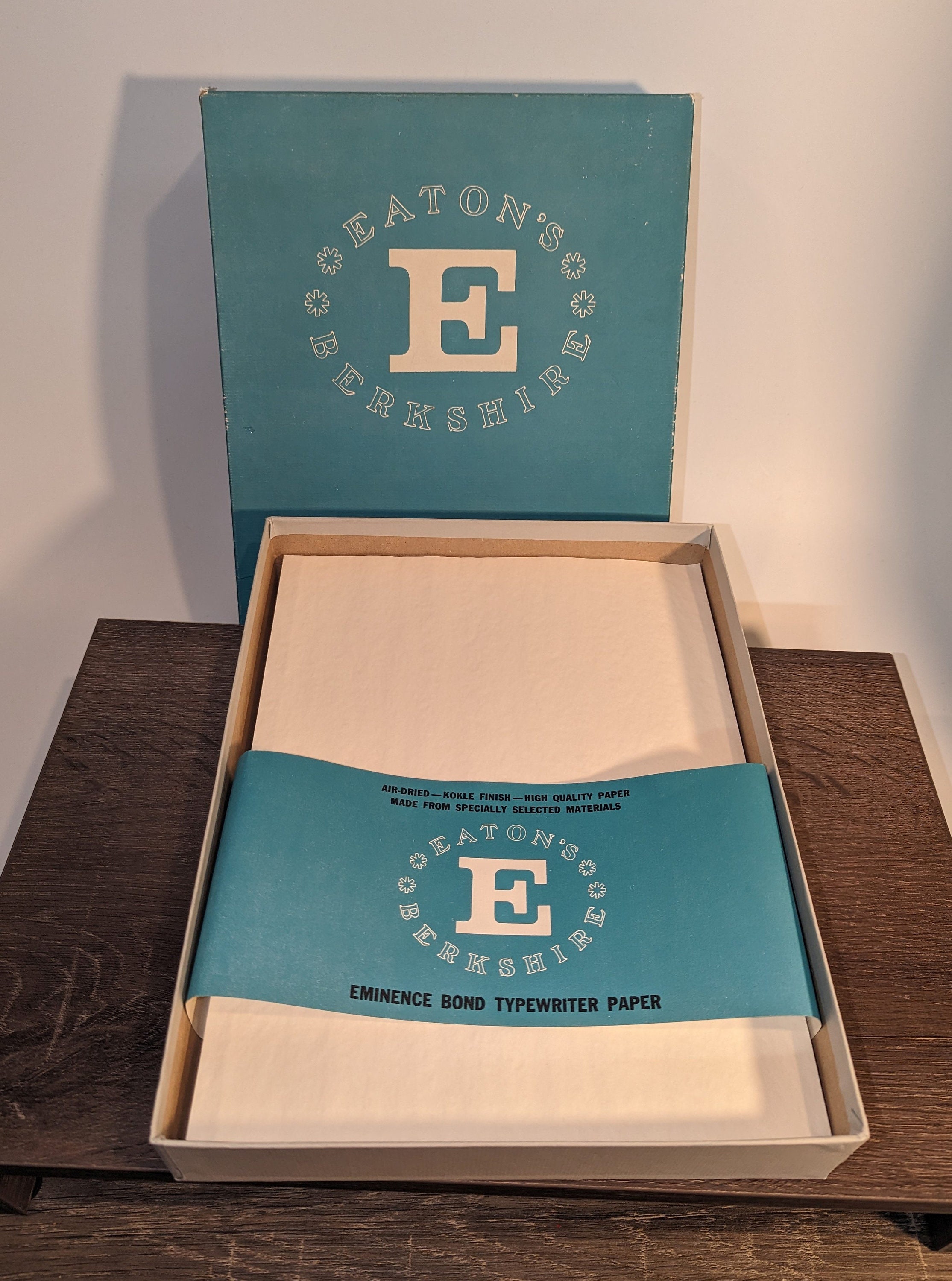 Vintage Eagle-a Type-erase Bond Typing Paper Heavy Weight, Cockle Finish 