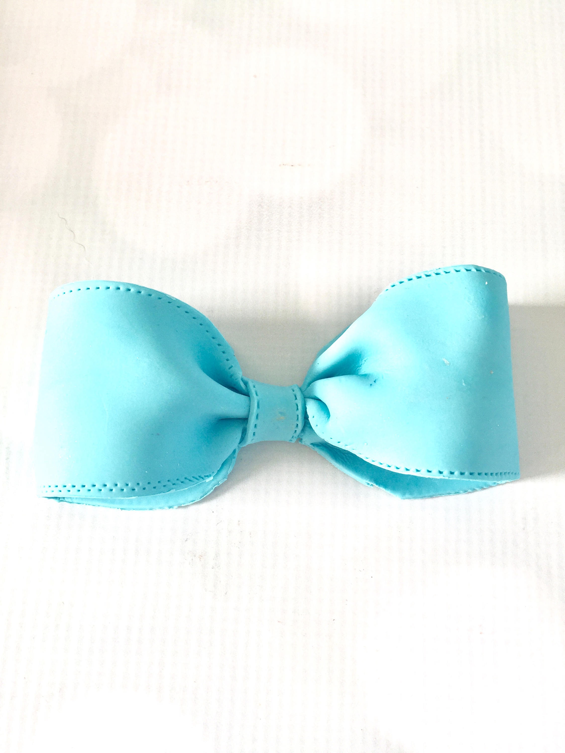 Gumpaste bowtie Bowtie cake topper  Cake topper  Baby Shower topper Fondant baby bowtie Gumpaste bow topper Sugar bowtie