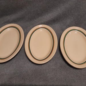 Antique 1940s Inca Ware Shenango China Serving Platters