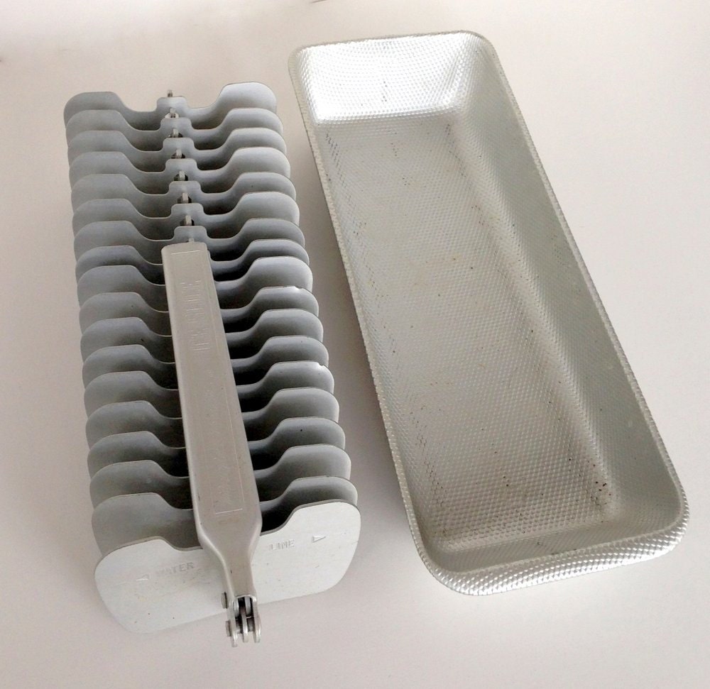 Vintage Ice Tray Magic Touch Ice Slice Ice Cube Tray Etsy