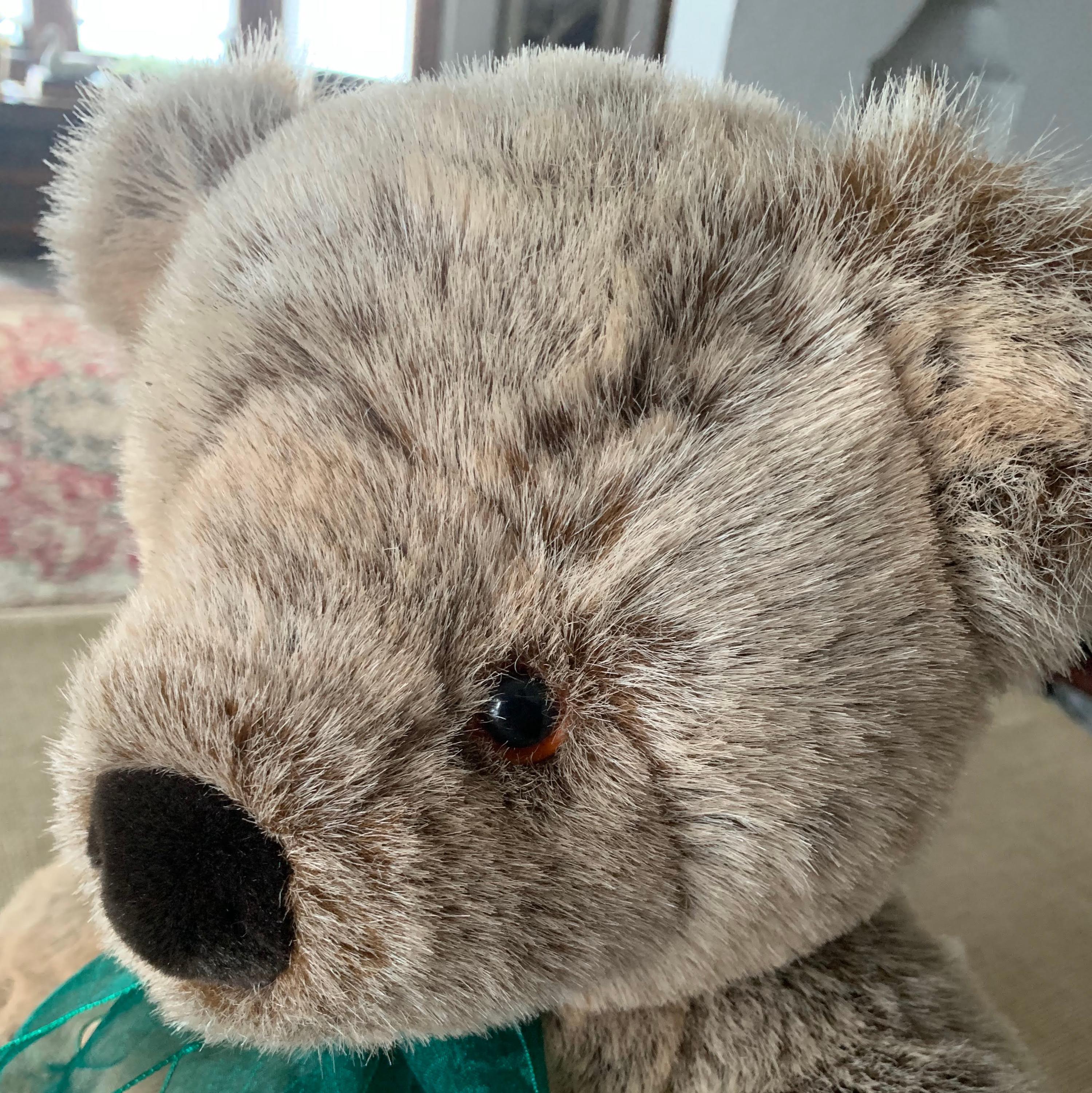 Douglas Cuddle Toys Teddy Bear | Large 1980s/90s Plush Brown Bear
