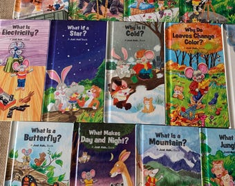 Klasyczna książka dla dzieci „Just Ask”: cotygodniowa seria edukacyjna dla czytelników