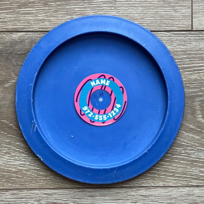 Disc Golf Labels 12 DONUTS Personalized Etsy
