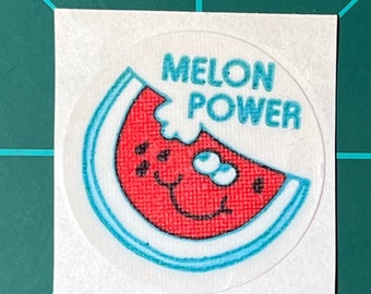 Vintage 80s Watermelon Stinky Sticker - Rare Trend Collectible