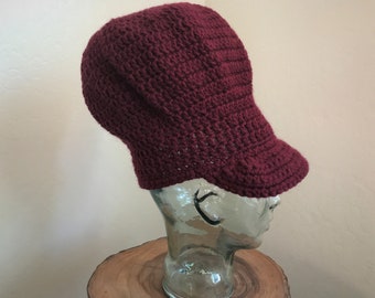 MOTIF Bonnet Rasta Dreadlocks / Tam avec bord MOTIF au Crochet - fichier numérique PDF uniquement