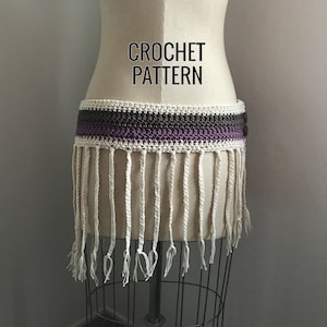 PATTERN Lehua Beach / Festival Coverup Skirt Crochet PATTERN - PDF Digital File