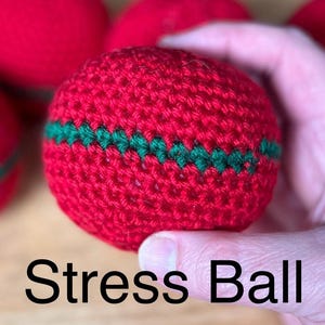 Crochet PATTERN - Stress Ball - PDF download