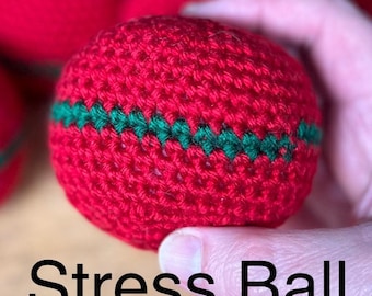 Crochet PATTERN - Stress Ball - PDF download