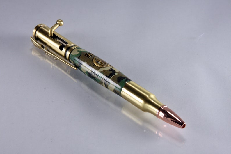 Handcrafted US Army Ranger Tribute Bolt Action Ballpoint Pen, Ideal ...