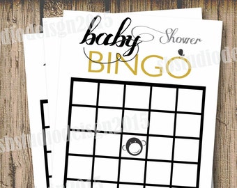 サファリ ベビーシャワー ビンゴ ゲーム 即時ダウンロード