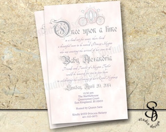 Story Book Fairy tale Baby Shower invitation