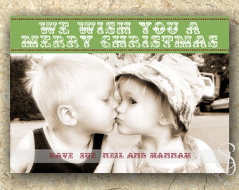 Photo Christmas Card DIY