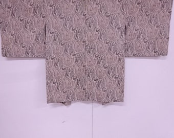 An Antique Japanese Haori/woven abstract design