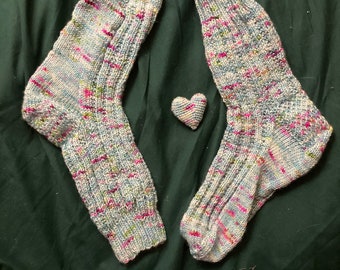 Custom Hand-Knit Socks