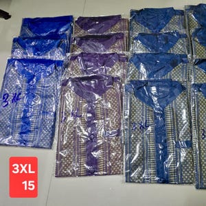 Asian 3XL, Shirt Chest Lay Flat 50&quot;, Cambodian Khmer Thai Lao, Traditional Groomsmen, Asian Attires, Khmer USA Shop