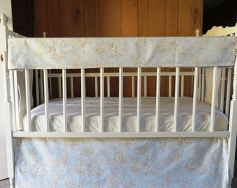 Toile Crib Bedding Etsy