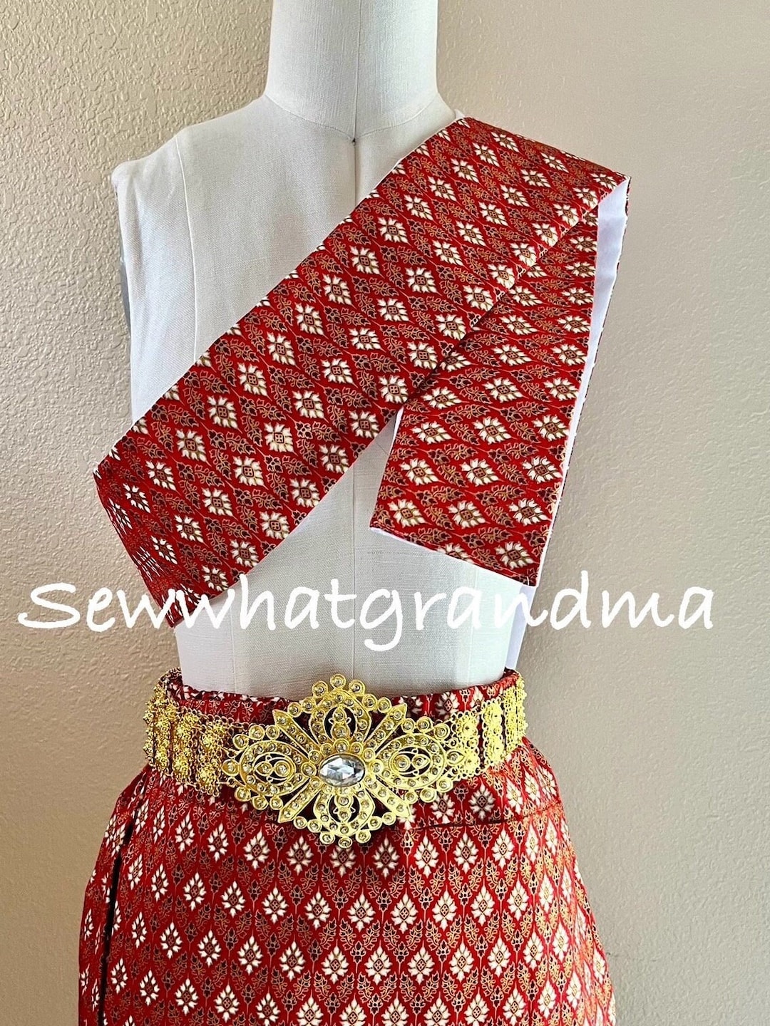 Gold or Silver Belt, Khmer Style Belt, Thai Belt, Lao Belt, Traditional
