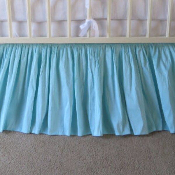 Aqua Crib Bedding Etsy