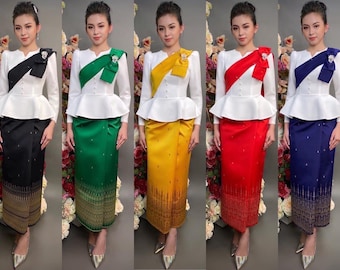 Khmer 2XL Waist 34&quot;-36” Traditional Sompot Bot, Cambodian, Thai, Lao, Traditional, Khmer USA Shop, Khmer Culture, Asian Cultural Clothes