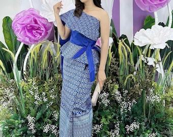 Khmer S or 2XL, Khmer outfit, Cambodian Outfit, Traditional Costume, Wedding, Thai Outfit, Lao, Hmong, Asian Fashions