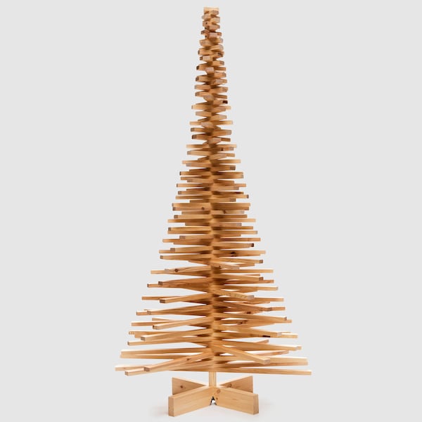 Árbol de Navidad de madera pino 200 cm