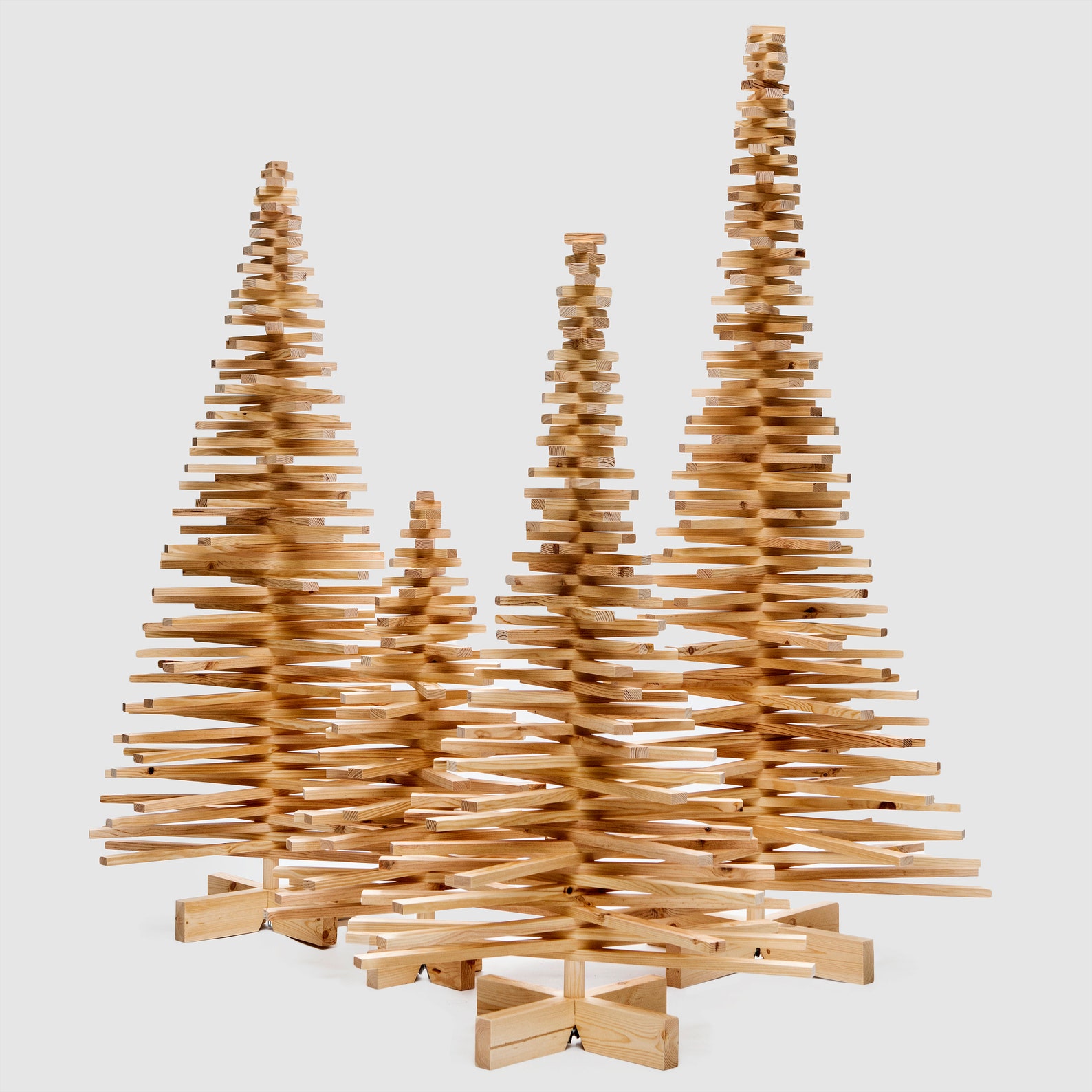 Holz Tannenbaum Tannenbaum 180 cm Etsy.de