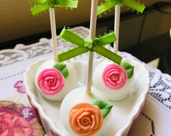 Rose Cake Pop