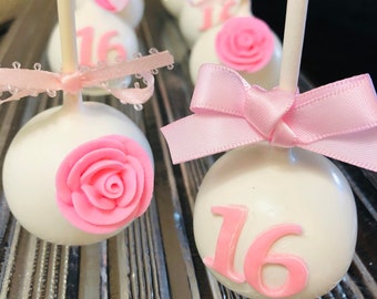 Sweet 16 Cake Pops