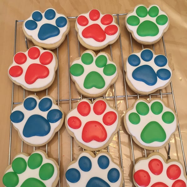 Dog Sugar Cookies Etsy