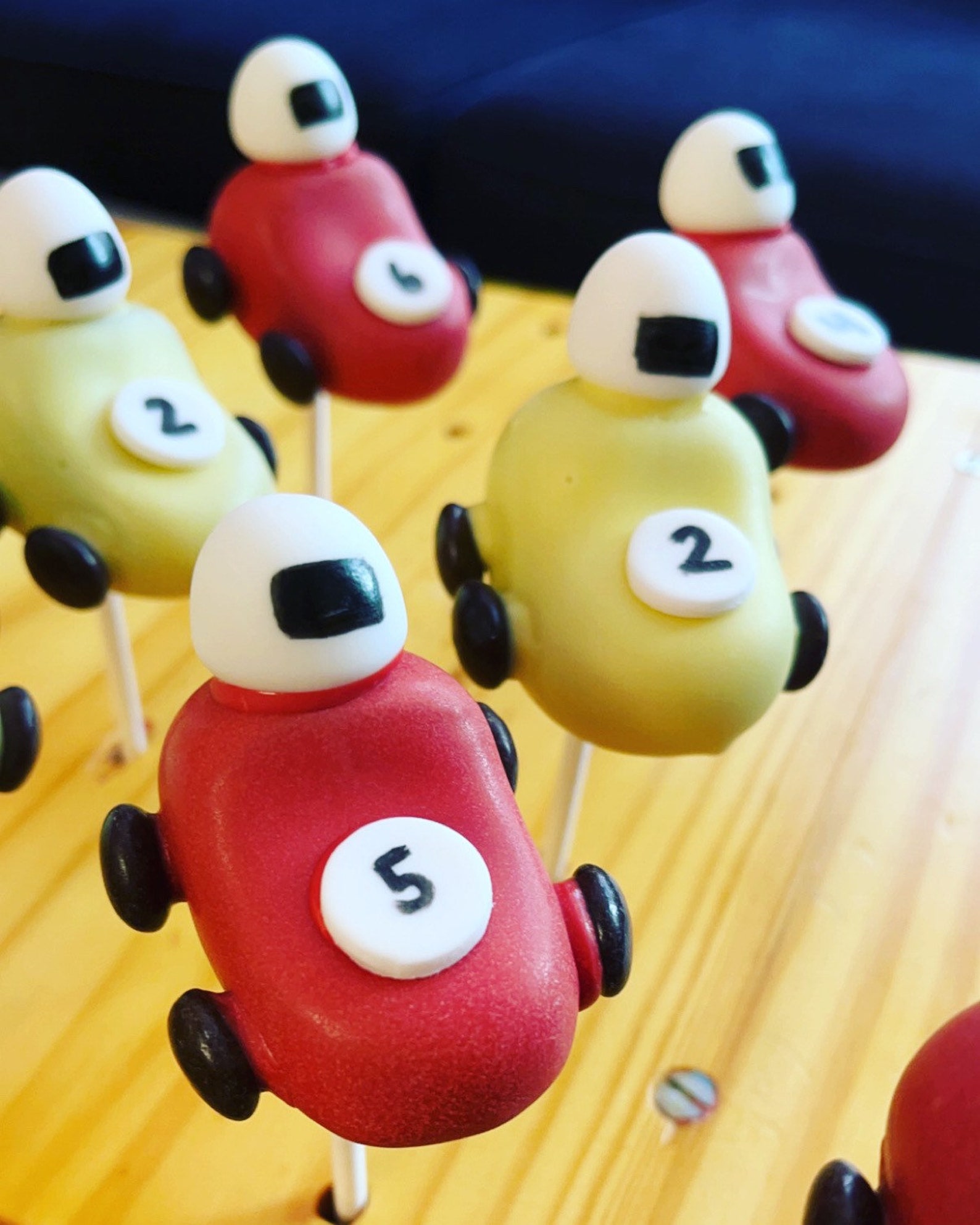 Race Car Cake Pops Etsy