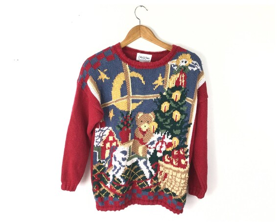 Ugly Christmas sweater, Christmas sweater, vintage