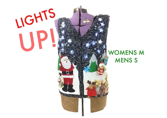 Ugly Christmas Sweater, tacky Christmas sweater, v