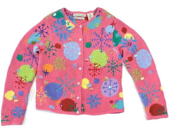 S Vintage Christmas sweater, Ugly Christmas sweate