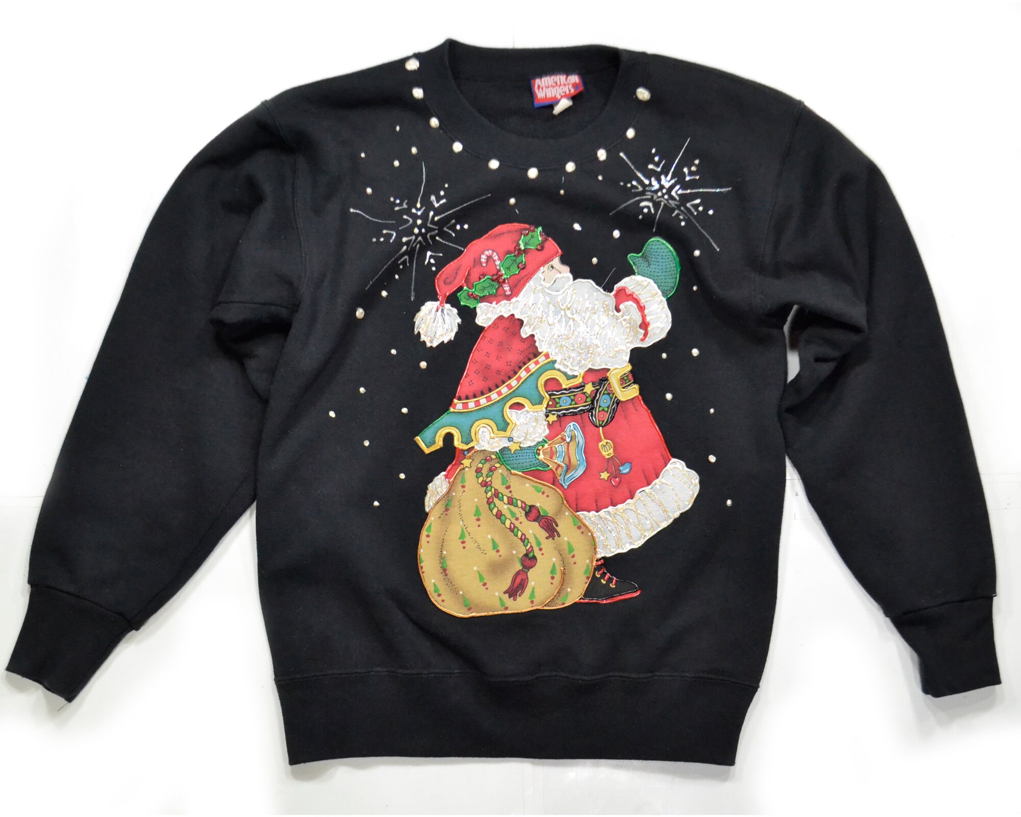Puffy paint hotsell christmas sweatshirt