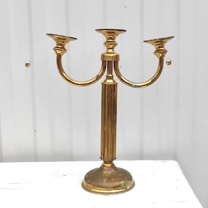 Vintage Brass Candle Holder - Vintage Candlesticks Holder - Home Decor