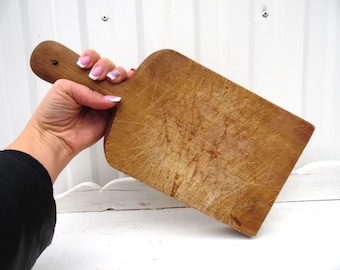 Antique Primitive Wood Cutting Board - Cheese Board - Chopping Board - Butchers Block -Rustic Decor - Farmhouse Decor