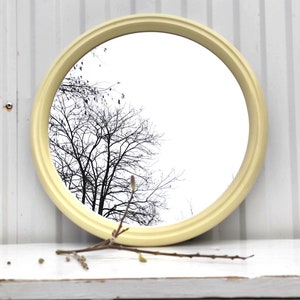Vintage Wall Mirror - Round Mirror- Vintage Wall Decor