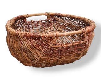 Vintage Wicker Basket - Planter - Home Decor