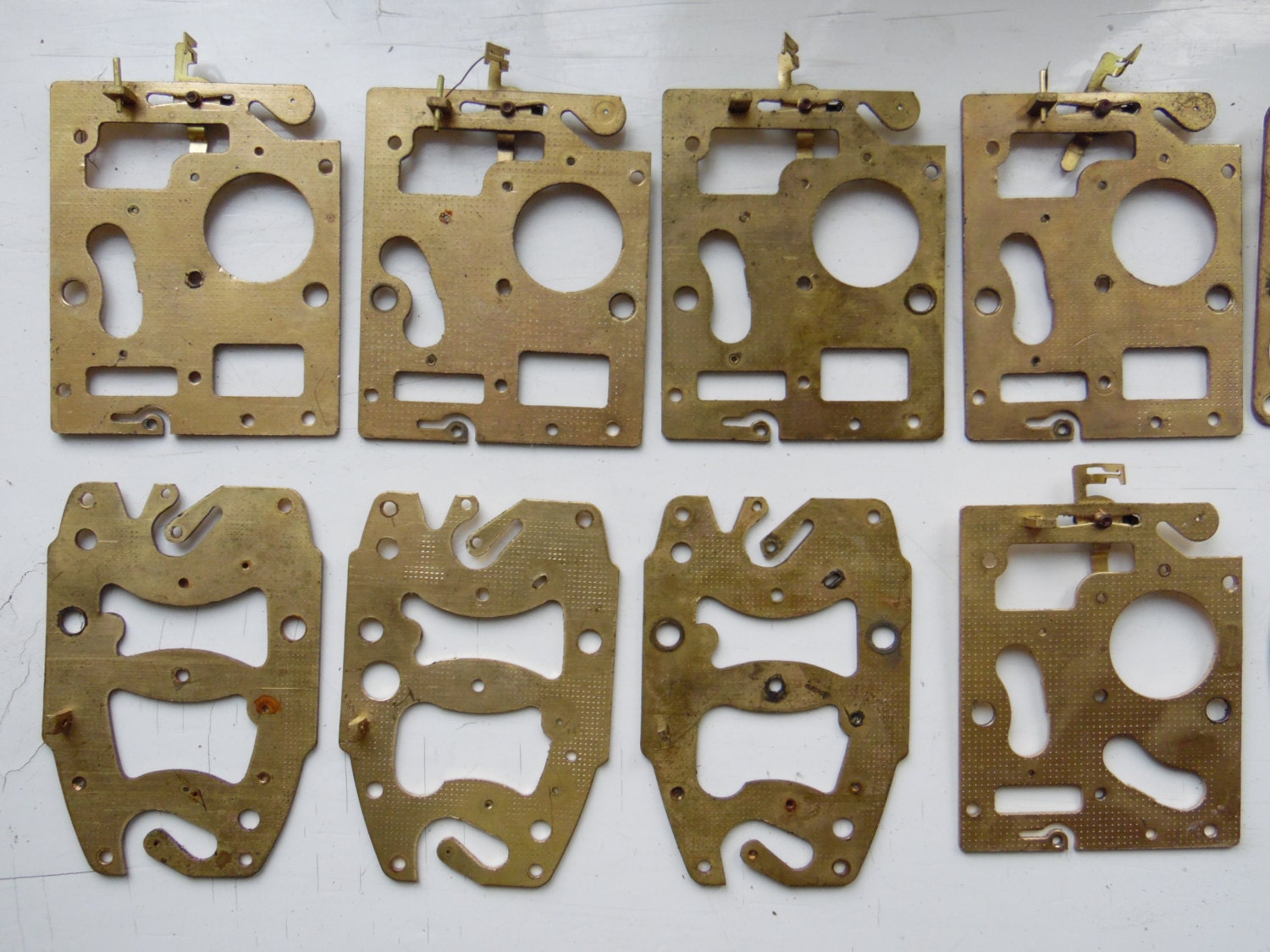 Lot 60 grams 90 pcs vintage alarm clock brass screws M5 Steampunk repair parts 