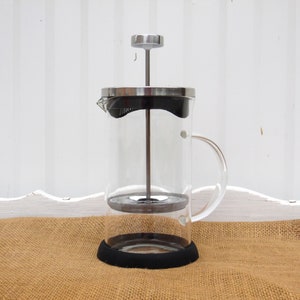 Vintage Coffee Maker - Glass Coffee Machine - Espresso Coffee Press Machine